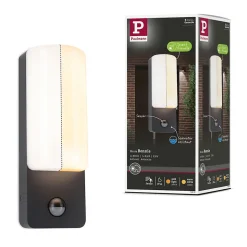 Applique d'extérieur LED Bonnie Détecteur de mouvement crépusculaire (IR) favorable aux insectes IP44 93x263mm 2200 - 3000K 8,5W 5