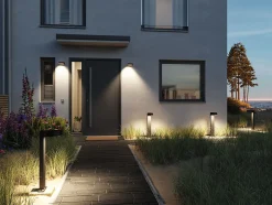 Applique d'extérieur LED Capea Grand IP44 162x195mm 3000K 11,5W 1050lm 230V 108 Anthracite Alu moulé sous pression