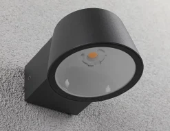Applique d'extérieur LED Capea favorable aux insectes IP44 96x128mm 2200K 6W 550lm 230V 98 Anthracite Aluminium