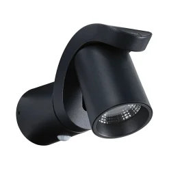 Applique d'extérieur LED Cuff Détecteur de mouvement crépusculaire (IR) IP44 76x217mm 3000K 10W 700lm 230V 70 Anthracite Aluminium