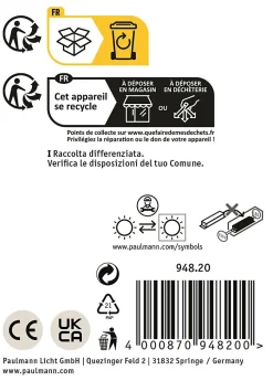 Applique d'extérieur LED Kimu IP44 cylindrique 80mm 3000K 8W 500lm 230V 70 Anthracite Aluminium