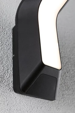 Applique d'extérieur LED Merano Détecteur de mouvement crépusculaire (HF) IP44 90x328mm 3000K 14W 950lm 230V Anthracite Aluminium