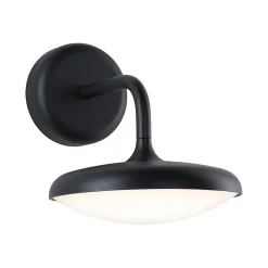 Applique d'extérieur LED Nostro résistant à l'eau de mer IP44 rond 180x250mm 3000K 10W 900lm 230V Anthracite Aluminium