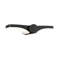 Applique d'extérieur LED Pekana IP44 300x130mm 3000K 2x6W 2x480lm 230V Anthracite Aluminium