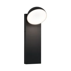Applique d'extérieur LED Puka résistant à l'eau de mer IP44 rond 110x315mm 3000K 8,5W 460lm 230V Anthracite Aluminium