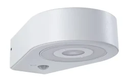 Applique d'extérieur LED Silma Détecteur de mouvement crépusculaire (IR) IP44 65x186mm 3000K 5,5W / 0,7W 600lm / 0lm 230V Blanc Al