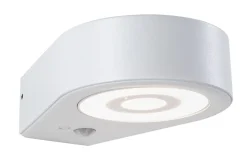 Applique d'extérieur LED Silma Détecteur de mouvement crépusculaire (IR) IP44 65x186mm 3000K 5,5W / 0,7W 600lm / 0lm 230V Blanc Al