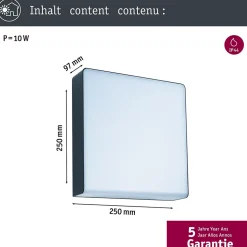 Applique d'extérieur LED Smart Home Zigbee 3.0 Azalena Détecteur de mouvement crépusculaire (HF) favorable aux insectes IP44 250x2