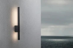 Applique d'extérieur LED Stan résistant à l'eau de mer IP44 600mm 3000K 9W 220lm 230V Anthracite Aluminium