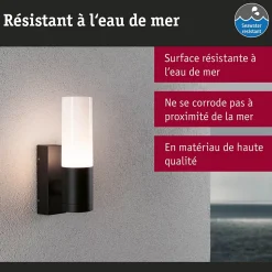 Applique d'extérieur Tralia IP44 65x250mm max. 10W 230V Anthracite Aluminium