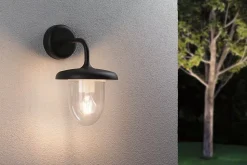 Applique d'extérieur Vintario résistant à l'eau de mer IP44 rond 180x305mm max. 20W 230V Anthracite Aluminium