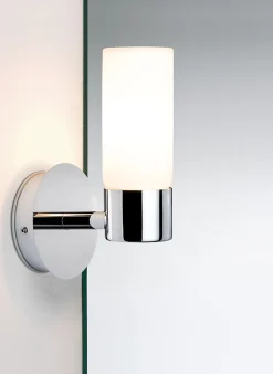 Applique Eleon IP44 G9 230V max. 33W gradable Chrome Satiné