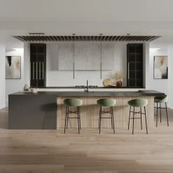 Applique en acier 2 ampoules 4000K - 2.5x5x50cm Sollux