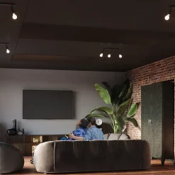 Applique en acier 1 ampoule 4000K - 8x8x14cm Sollux