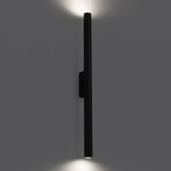 Applique en acier 2 ampoules 4000K - 2.5x5x50cm Sollux