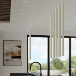 Applique en acier 2 ampoules 4000K - 2.5x5x50cm Sollux