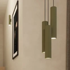 Applique en acier 2 ampoules 3000K - 6x8x30cm Sollux