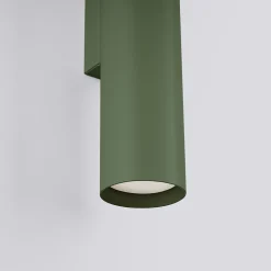 Applique en acier 2 ampoules 3000K - 6x8x30cm Sollux