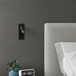 Applique en acier 1 ampoule 3000K - 6.5x15x20cm Sollux