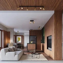 Applique en acier 1 ampoule 4000K - 8x8x18.5cm Sollux