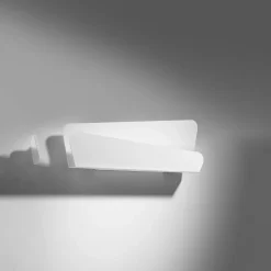 Applique en acier 2 ampoules 4000K - 40x6x15cm Sollux