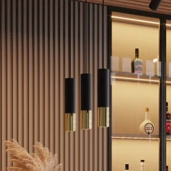 Applique en acier 2 ampoules 3000K - 6x8x29cm Sollux