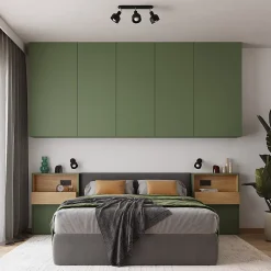 Applique en acier 1 ampoule 4000K - 19x11x17cm Sollux