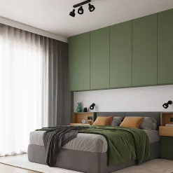 Applique en acier 1 ampoule 4000K - 19x11x17cm Sollux