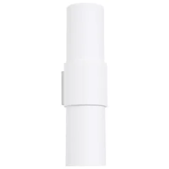 Applique en acier 2 ampoules 4000K - 10x12x37cm Sollux