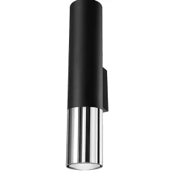 Applique en acier 2 ampoules 4000K - 6x8x29cm Sollux