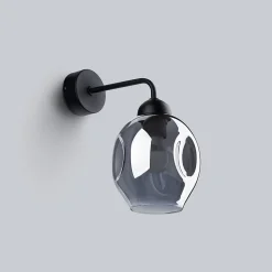 Applique en acier 1 ampoule 3000K - 25x15x29cm Sollux