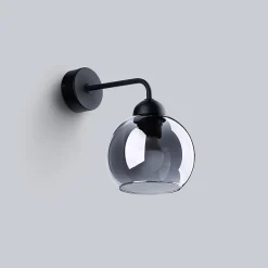 Applique en acier 1 ampoule 3000K - 15x15x26cm Sollux