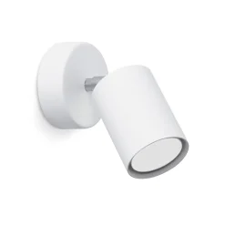 Applique en acier 1 ampoule 4000K - 8x8x18.5cm Sollux