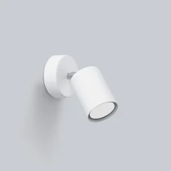 Applique en acier 1 ampoule 4000K - 8x8x18.5cm Sollux