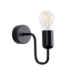 Applique en acier 1 ampoule 4000K - 8.5x15.5x20cm Sollux