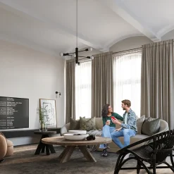 Applique en acier 1 lampes 8x14x8cm Sollux