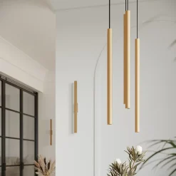 Applique en acier 2 lampes 2.5x5x50cm Sollux