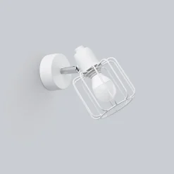 Applique en acier 1 lampes 14x15x18cm Sollux