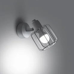 Applique en acier 1 lampes 14x15x18cm Sollux