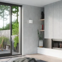 Applique en acier 2 lampes 18x18x9cm Sollux