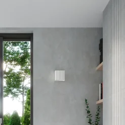 Applique en acier 2 lampes 18x18x9cm Sollux