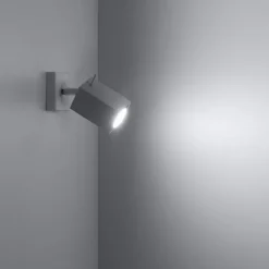 Applique en acier 1 lampes 8x16x8cm Sollux