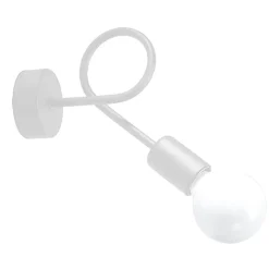 Applique en acier 1 lampes 25x8x20cm Sollux