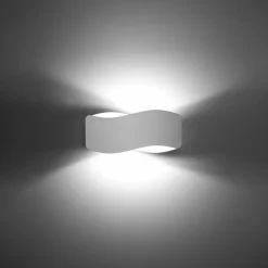 Applique en acier 1 lampes 30x11x13cm Sollux