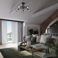 Applique en acier 1 lampes 15x28x30cm Sollux