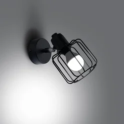 Applique en acier 1 lampes 14x15x18cm Sollux