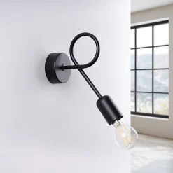 Applique en acier 1 lampes 25x8x20cm Sollux