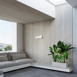 Applique en acier 2 lampes 40x6x15cm Sollux