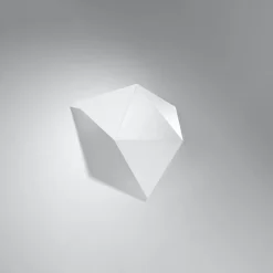 Applique en acier 2 lampes 27x8x25cm Sollux