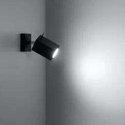 Applique en acier 1 lampes 8x16x8cm Sollux